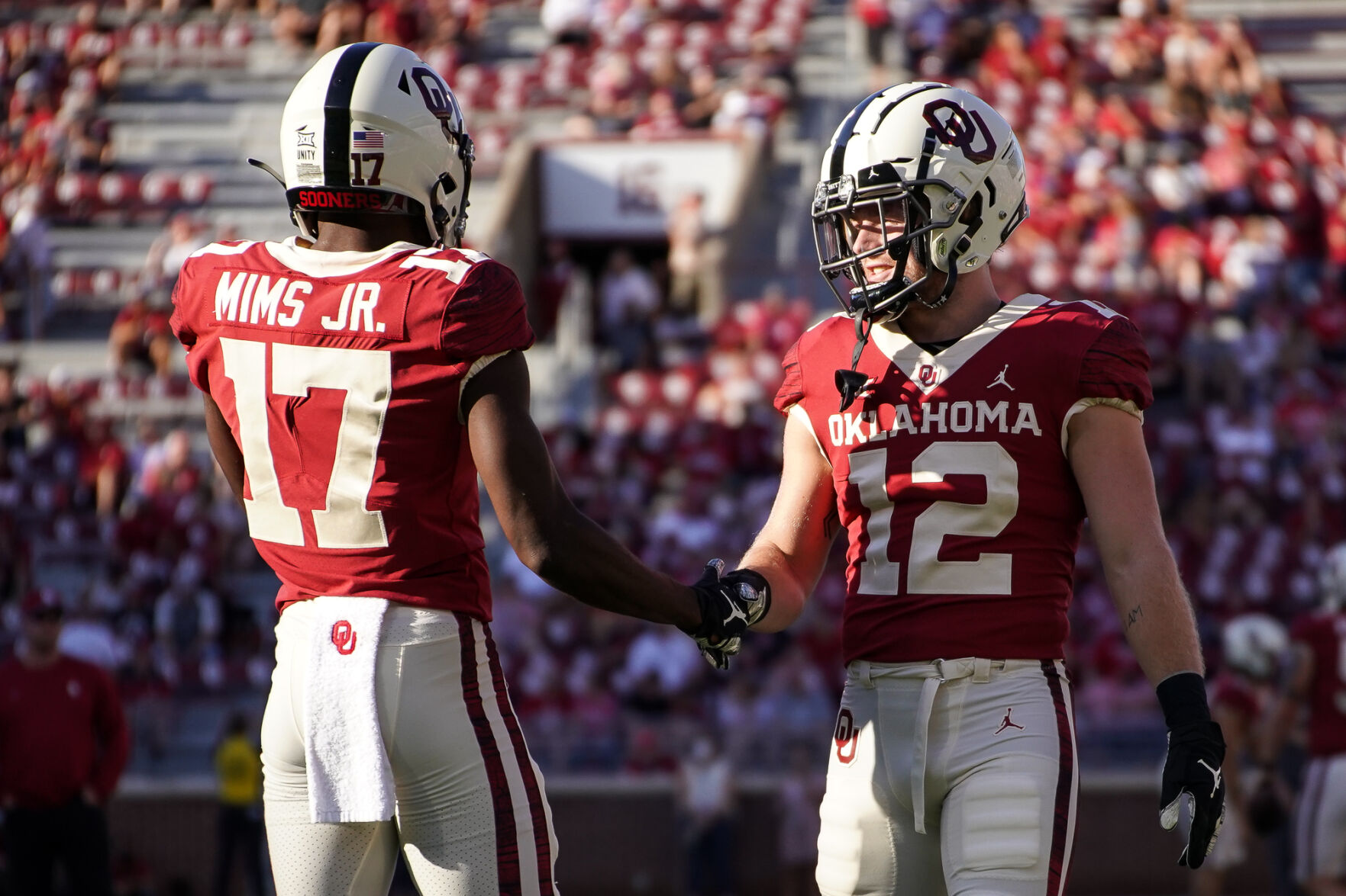 Marvin Mims and Drake Stoops